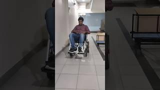 Mobility Kart Power Wheelchair with Electromagnetic Break Hospital Use For Senior Patient