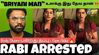 Gym Akka  அதிரடி Reply To Biriyani Man  For Body Shaming  Vs A2D Nanda