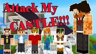 ATTACK MY CASTLE!!!  w/Grian,Joel,Gem,Jimmy & Impulse