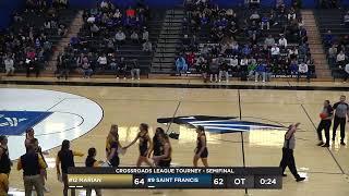 Crossroads League Tournament Semifinals - Saint Francis vs. Marian