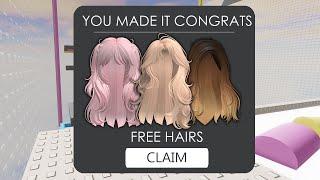 HURRY, ROBLOX MADE A FREE HAIR OBBY