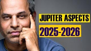 Jupiter transit over all planets in 2025 Vedic Astrology