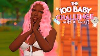 Starting The 100 Baby Challenge with INFANTS! (The Sims 4) #1