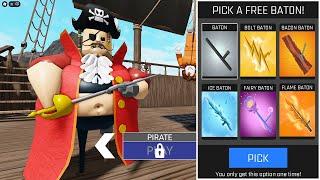 PIRATE BARRY'S PRISON RUN New Game Huge Update Roblox - All Items All Morphs Baton Battles Full Game