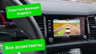 Активация скрытых функций Skoda Kodiaq: доступные ассистенты. Часть 1 из 3