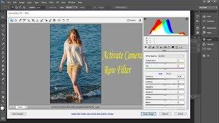 How to Enable Camera Raw Setting in Photoshop Cs6