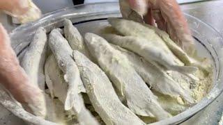 Лучший способ пожарить рыбу без брызг и гари. Очень вкусная Мойва в особой панировке.