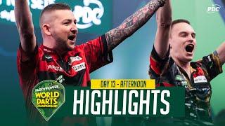 COMEBACKS & WHITEWASHES! Day 13 Afternoon Highlights - 2024/25 Paddy Power World Darts Championship