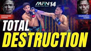 MFN 14 | Chungreng Koren VS Mohammed Farhad | THE REAL TAKEDOWN!