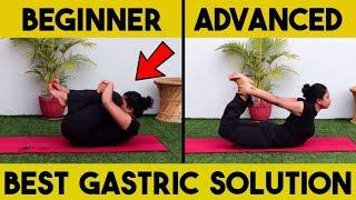 Yoga For Gastric || Better Digestion || Yoga For Cure Videos