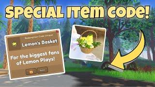 SPECIAL ITEM CODE: Lemon’s Basket!  | Wild Horse Islands