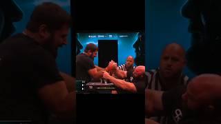 The Russian Giant Took His REVENGE!!  #karma #armwrestling #viral #revenge