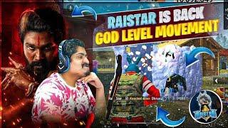 RAISTAR IS BACK GOD LEVEL MOVEMENT SPEED GYAN GAMING OP REACTION ON LIVE - Garena Free Fire