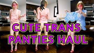 Trending Thongs & Hot Heels! Cute Trans Girl Panty Haul Featuring Underwear from Aerie!