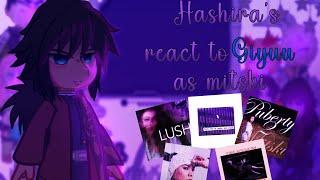 Hashira's react to giyuu as mitski |•| kny, demon slayer |•| giyuu tomioka |•|