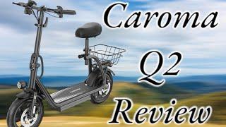 Caroma Peak Q2 (819W) - Is this $229 seated electric scooter from Amazon any good ?? Let's find out.