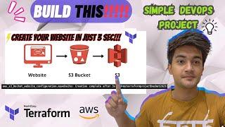 Simple DevOps Project to Practice Terraform with AWS