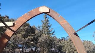 January end off grid cabin in Wet Mountains Southern Colorado