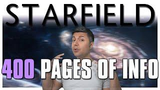 Starfield Info - Over 400 Page Compendium deep dives into everything!