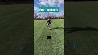 "How to Get a Killer First Touch – Soccer Training Drill #soccer #football