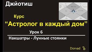 Накшатры - Лунные стоянки. Урок 6.