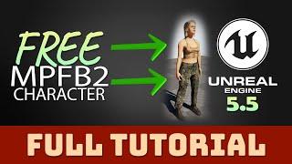 Free CC0-licensed characters for Unreal 5.5 (UE5 Mannequin / ARKIT blendshapes)