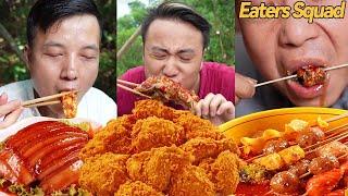 Pork with plum vegetables丨eating spicy food and funny pranks丨funny mukbang丨tiktok video