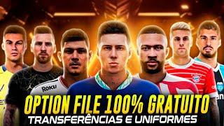 Option File 100% Gratuito - Transferências e Uniformes - PES 2021 | PS4™, PS5™ e PC.