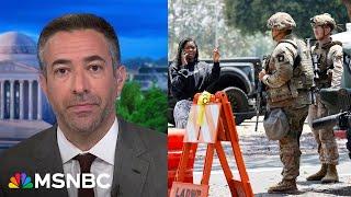 Ari Melber hammers Trump’s crackdown week — U.S. senator cuffed, Dem indicted, Marines on streets