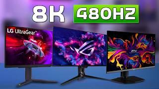 10 Amazing Gaming Monitors With INSANE 480Hz