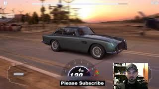 Shift pattern to beat dyno time, Aston Martin DB5, CSR2