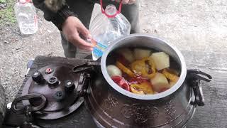 Шурпа в Афганском казане. Легкий рецепт и вкусный результат.