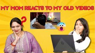 My Mom Reacts To My Old Video |#learnwithpriyanshi