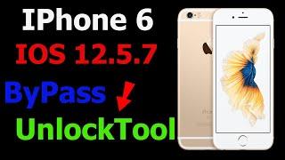 IPhone 6 IOS 12.5.7 Hello Screen icloud Bypass Unlock Tool 2024 Khawar Gsm 