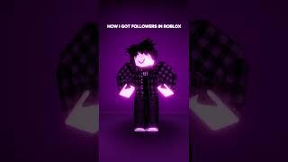 How to get FREE followers on ROBLOX verified badge 10k followers fast #robloxedit #robloxtrend