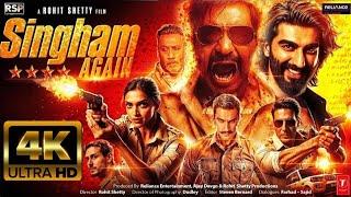 Singham Again Full Action Movie In 4K | Ajay Devgan, Tiger R, Deepika P, Jackey S, Ranveer S | 2025