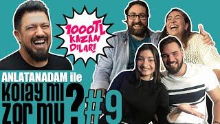 Anlatanadam ile Kolay mı, Zor mu? #9 Nupelda & Ömer VS Edanur & Enes