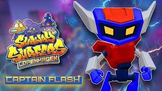 WORLD TOUR SUPER RUNNER CITY WITH CAPITAN FLASH - SUBWAY SURFERS 2023