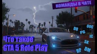 Что такое GTA 5 Role Play | Команды в чате. Разбор OOC IC RP DM SK и PG