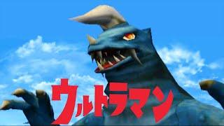 [PS2] Ultraman PS2 Game - Monster Mode - Black King (1080p 60FPS)