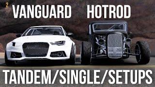 HOTROD + Vanguard (Audi RS 6) Pro-Drift III Setups | Tandem | | CarX Drift Racing 2