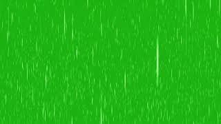 Rain green screen