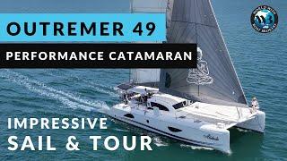 Impressive Sail & Tour on Outremer 49 Performance Sailing Catamaran -  For Sale