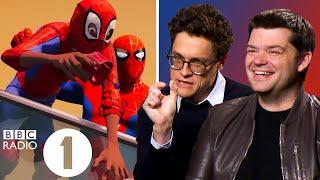 "Talentless Hack!" Spider-Man: Into The Spider-verse's Lord & Miller on Chris Pine and Nicolas Cage.