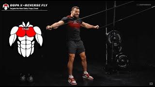 Dopa X Reverse Fly | Strengthen Rear Delts & Upper Back with Resistance Band