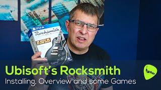 GETTING STARTED with ROCKSMITH 2014 - Installing, Features & playing a few of the GUITAR GAMES.