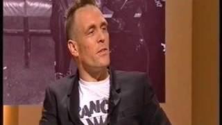 John Robb on the  'Richard & Judy' TV Show with Pete Shelley, Captain Sensible and Toyah.