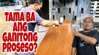 TAMA BA ANG PROSESO NA ITO? | Best varnish/paints ideas & techniques