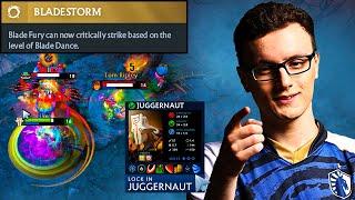 Miracle- is BACK to Juggernaut after a LONG time and Dominates this Game 