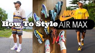 How To Style Nike Air Max DN, 90, 95, Plus, SNDR Sneakers - On Feet Outfits